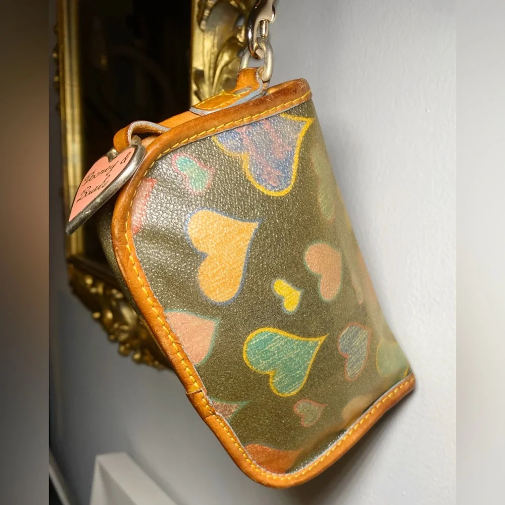 Dooney and Bourke Heart wristlet - Picture 3 of 8